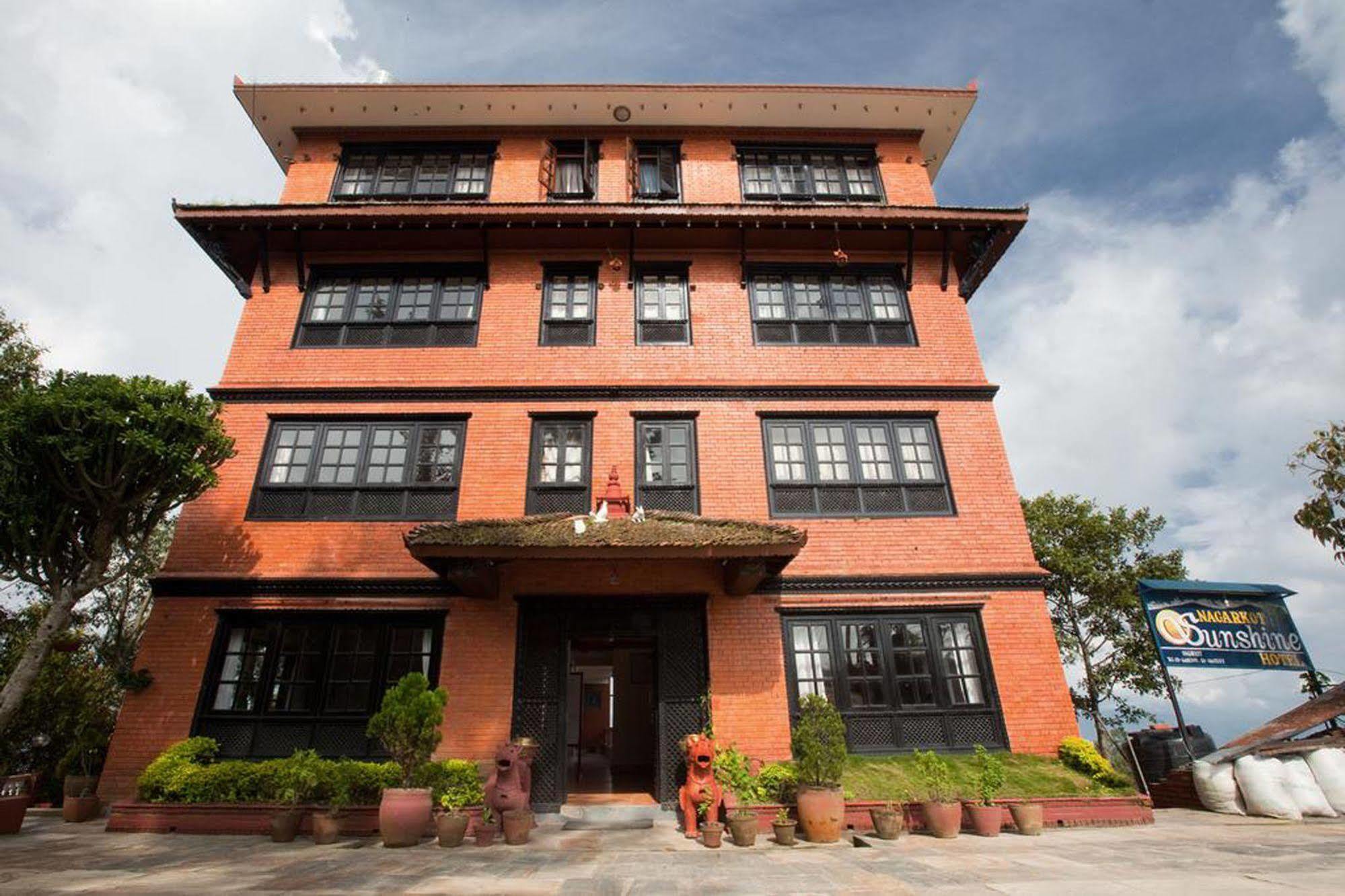 Nagarkot Sunshine Hotel Baluwapati Deupur Bagian luar foto