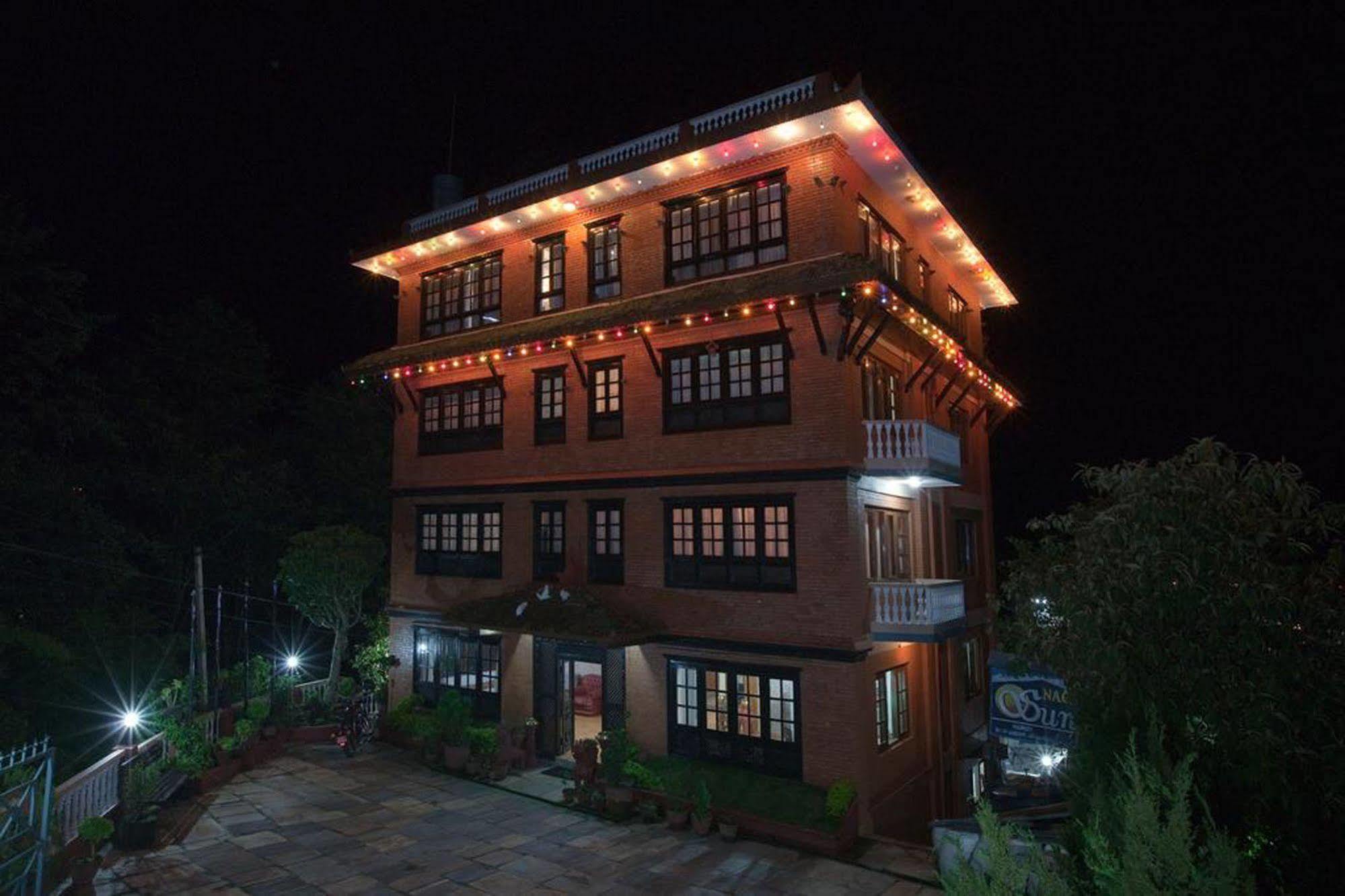Nagarkot Sunshine Hotel Baluwapati Deupur Bagian luar foto